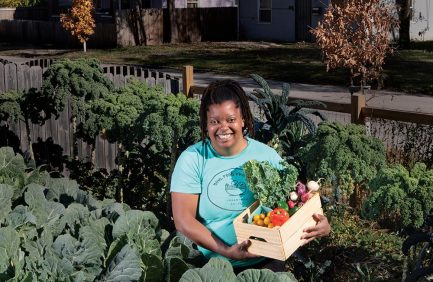 Danielle Guerin founded Soul Food Project, a nonprofit urban farm in Indianapolis.