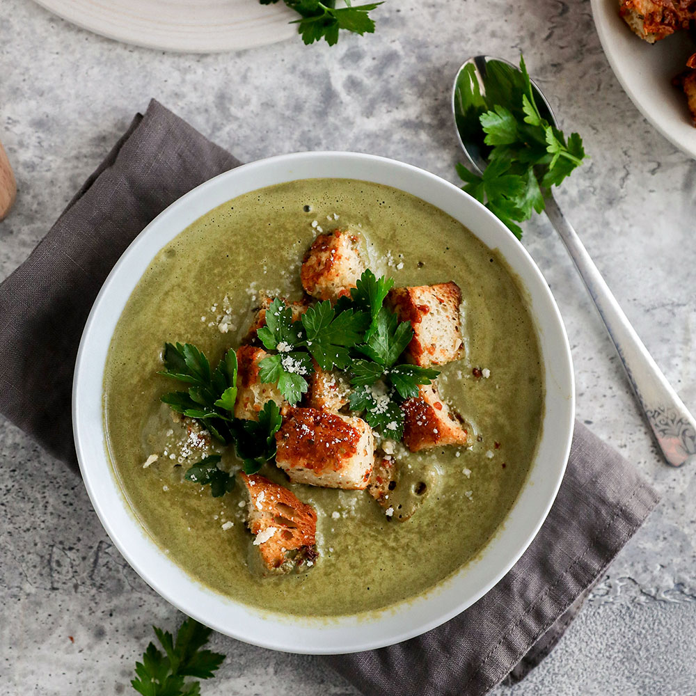 Creamy Greens Soup