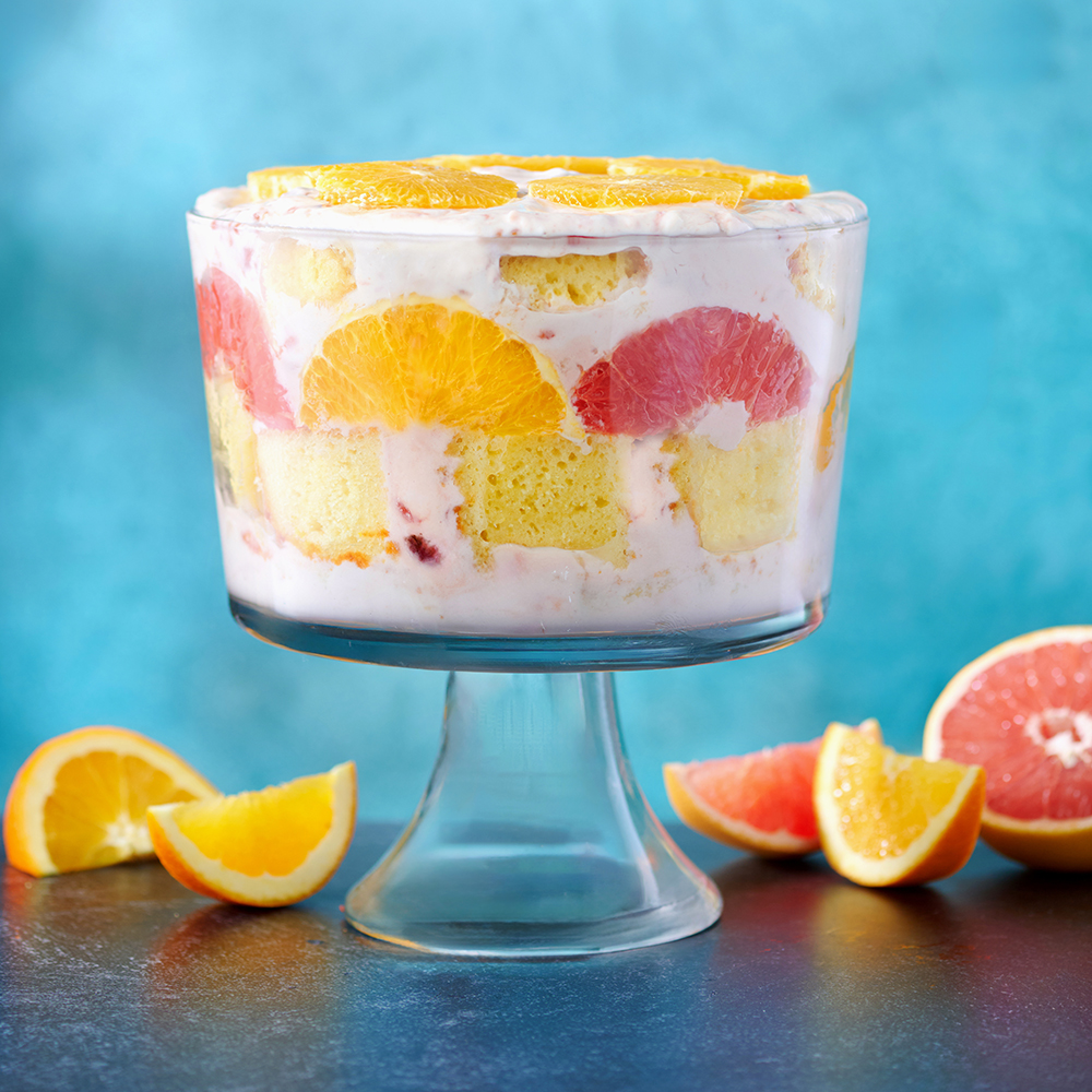Citrus Yogurt Trifle