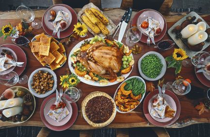 eco-friendly Thanksgiving meal