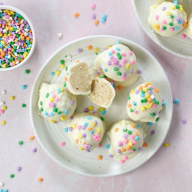 No-Bake Sugar Cookie Truffles