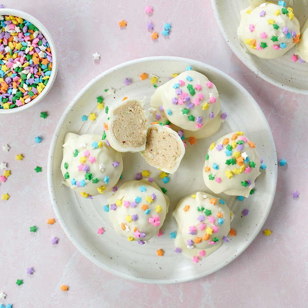 No-Bake Sugar Cookie Truffles