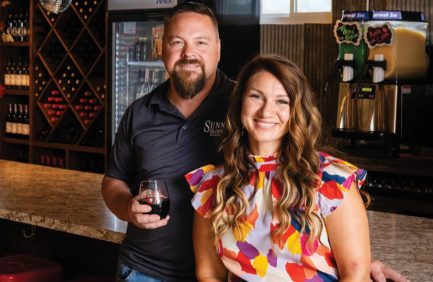 Tom and Tara Bright own Sunny Slope Winery, an Ohio Winery in Big Prairie.