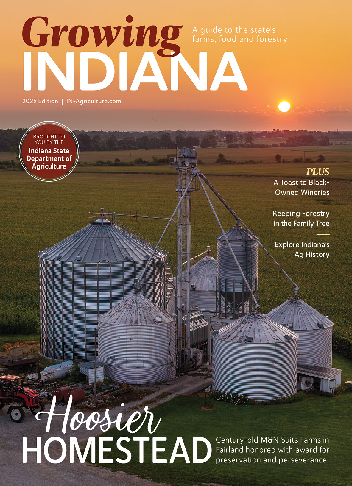 Growing Indiana 2025 magazine cover