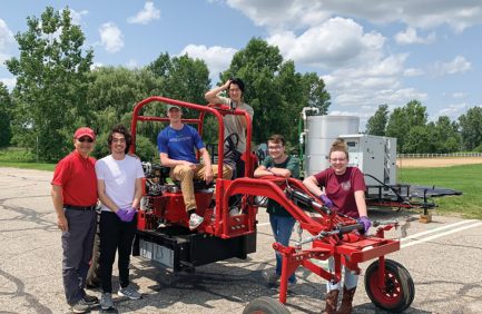 At Michigan State University, innovators research manure management to reduce carbon emissions and produce fuel.