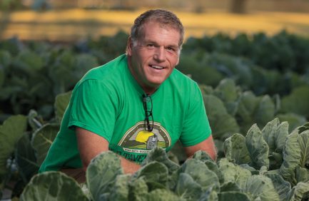 John Bryant of Old Tavern Farm in Quinton prides himself on being a steward of the land through water and soil conservation practices.