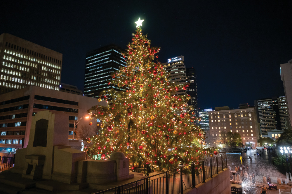 Tennessee Capitol Christmas Tree