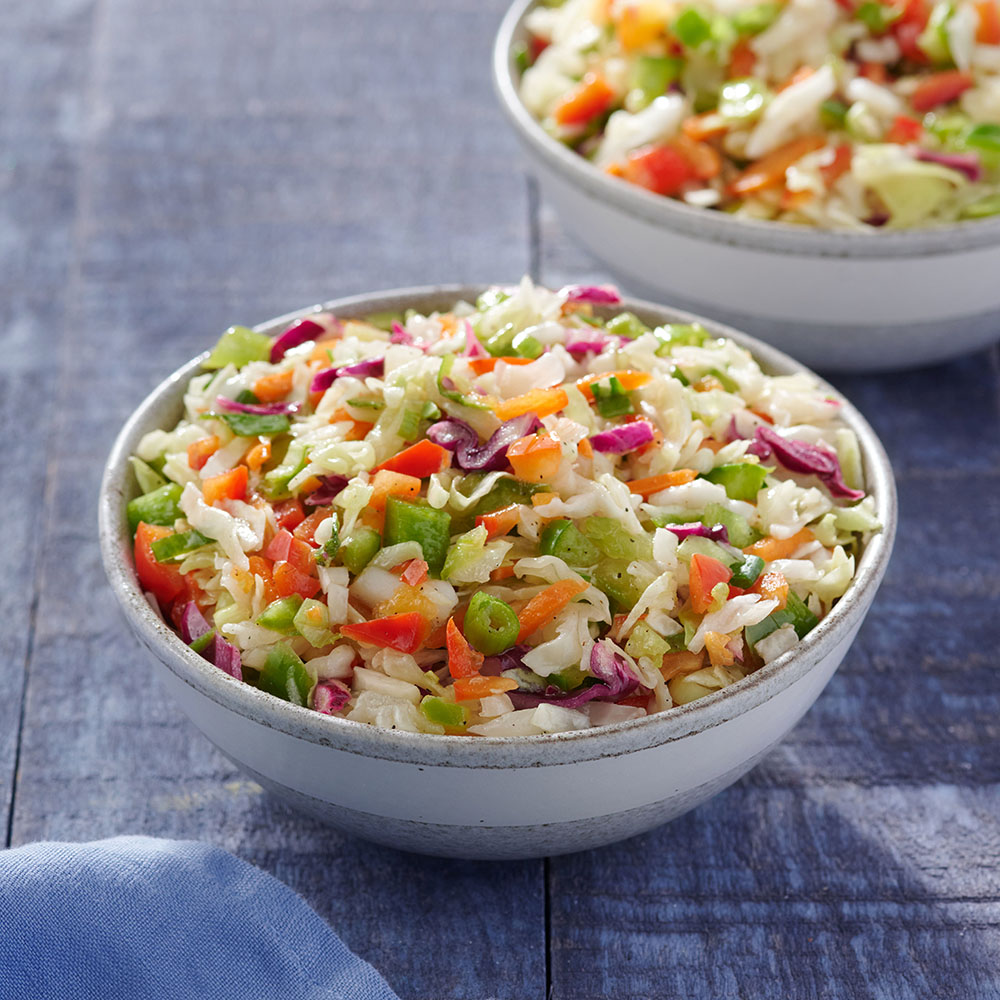 Three Pepper Coleslaw