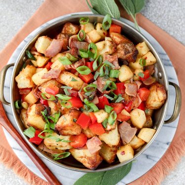 Ham, Apple and Sage Breakfast Hash