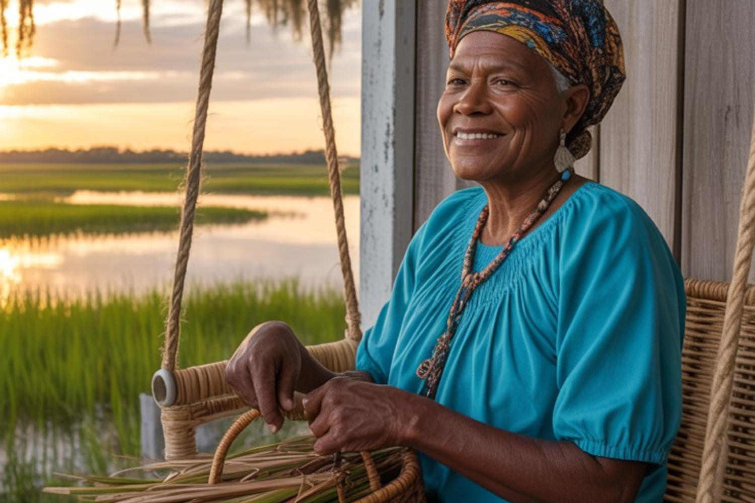 Gullah Geechee woman