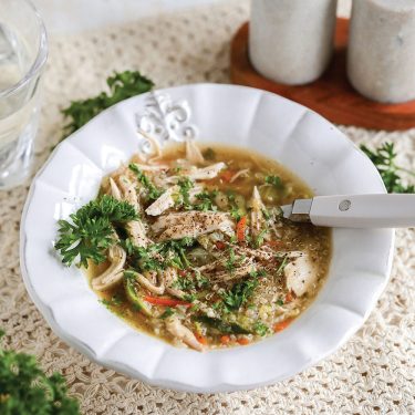 Cozy Chicken and Quinoa Soup