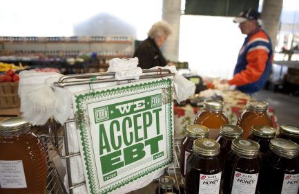 EBT, SNAP benefits are accepted at the Nashville Farmers Market.