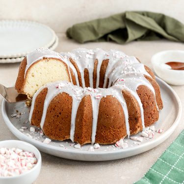 Peppermint Pound Cake